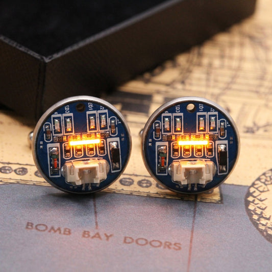 PCB cufflinks