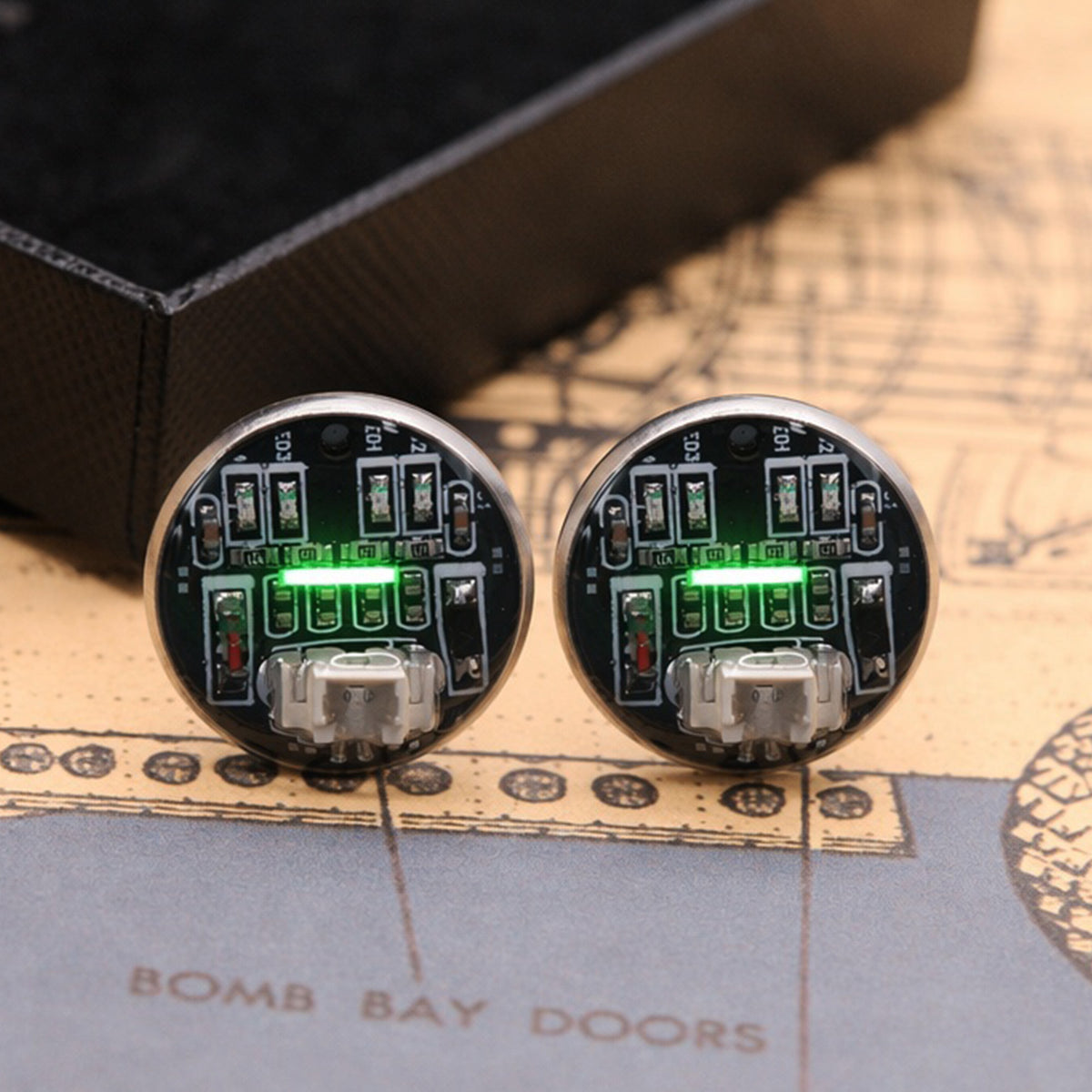light up cufflinks