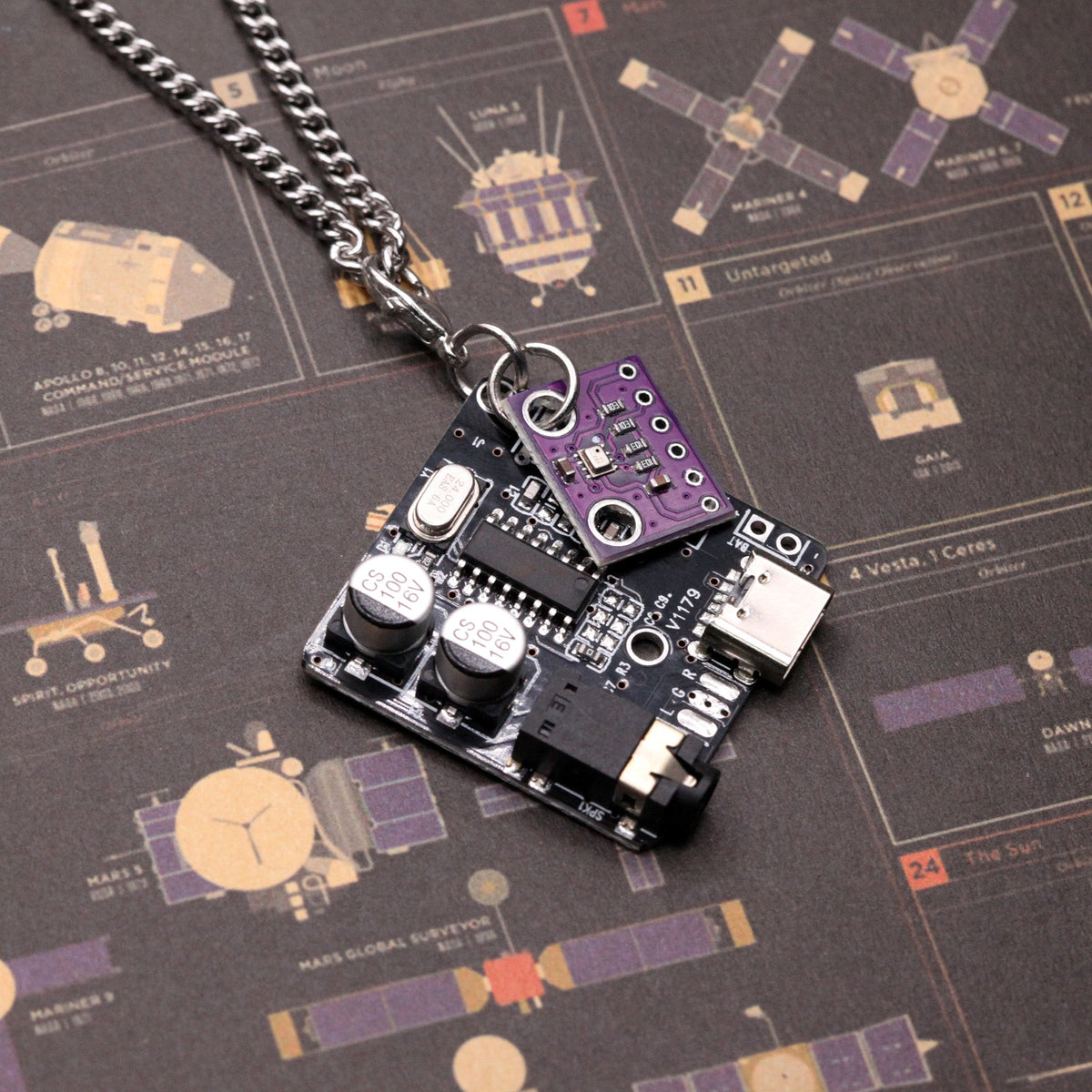 Circuit Board Necklaces