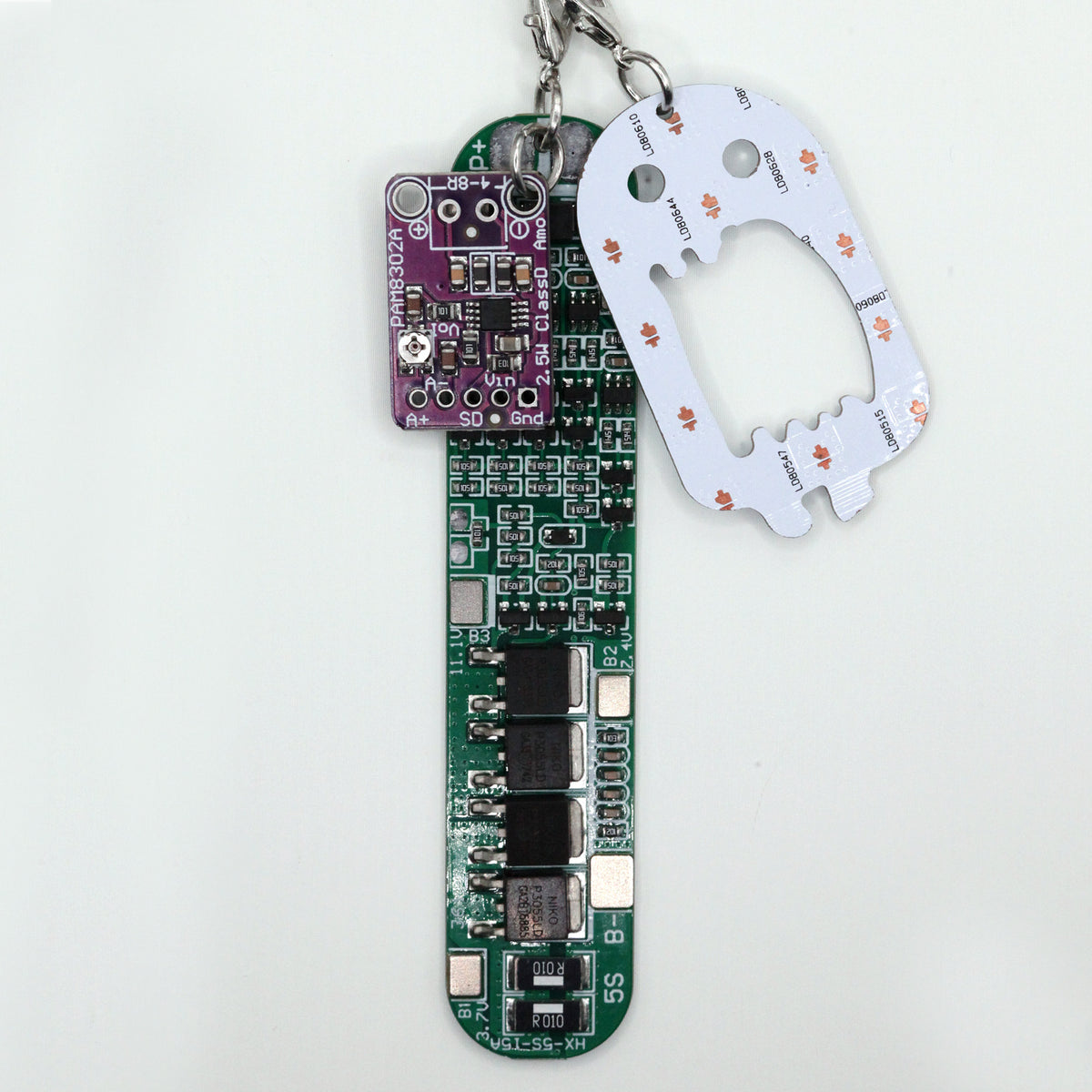 Circuit Board Necklace, Cyberpunk Jewelry for Programmers
