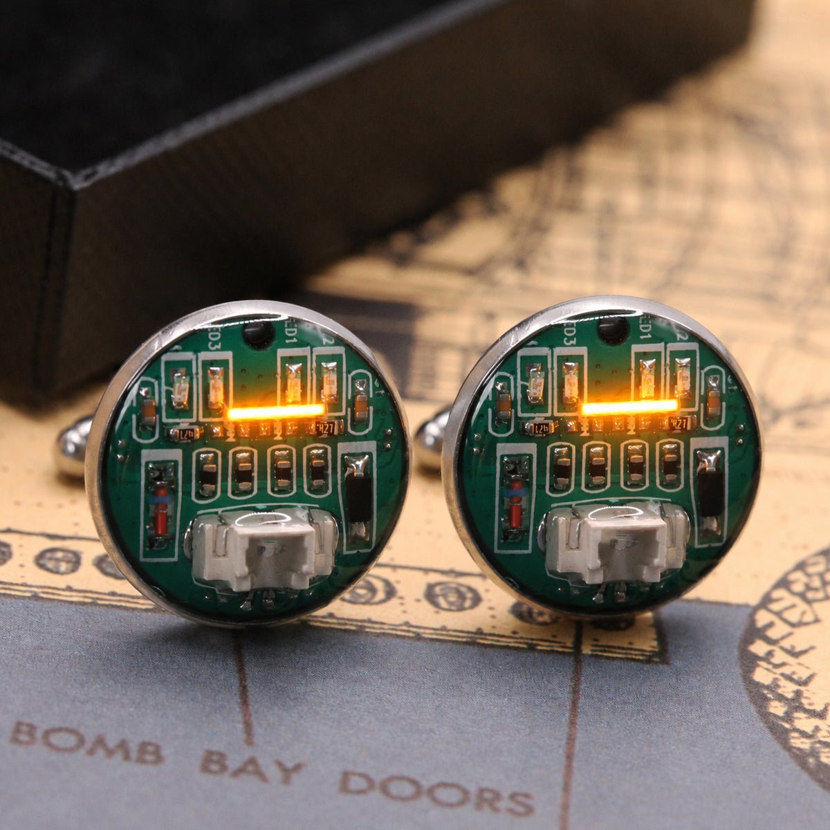 Circuit Board Cufflinks