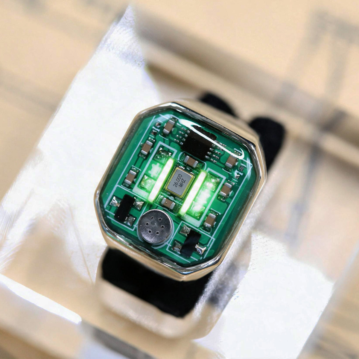 Glow Circuit Board Ring