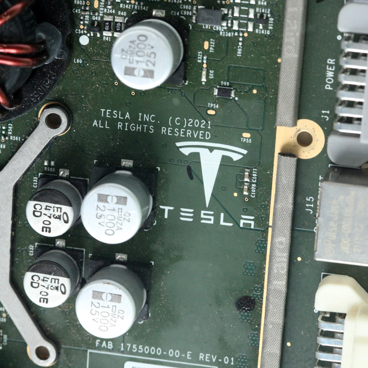 Tesla motherboard