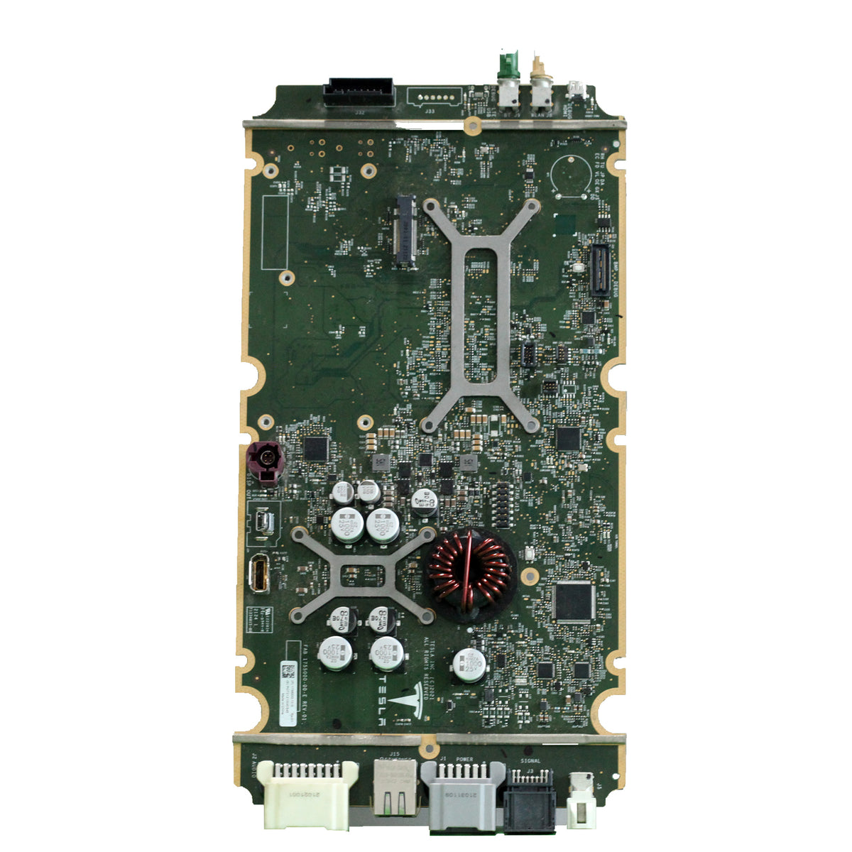 Tesla motherboard art
