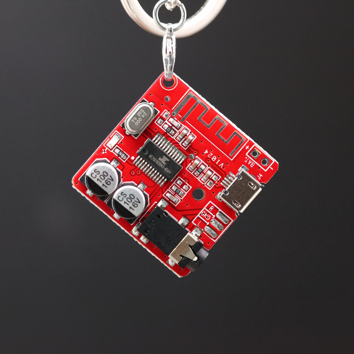 circuit board key ring