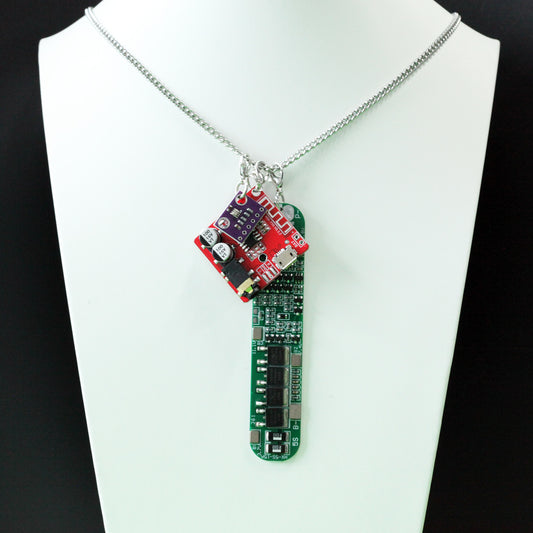 circuit board necklace