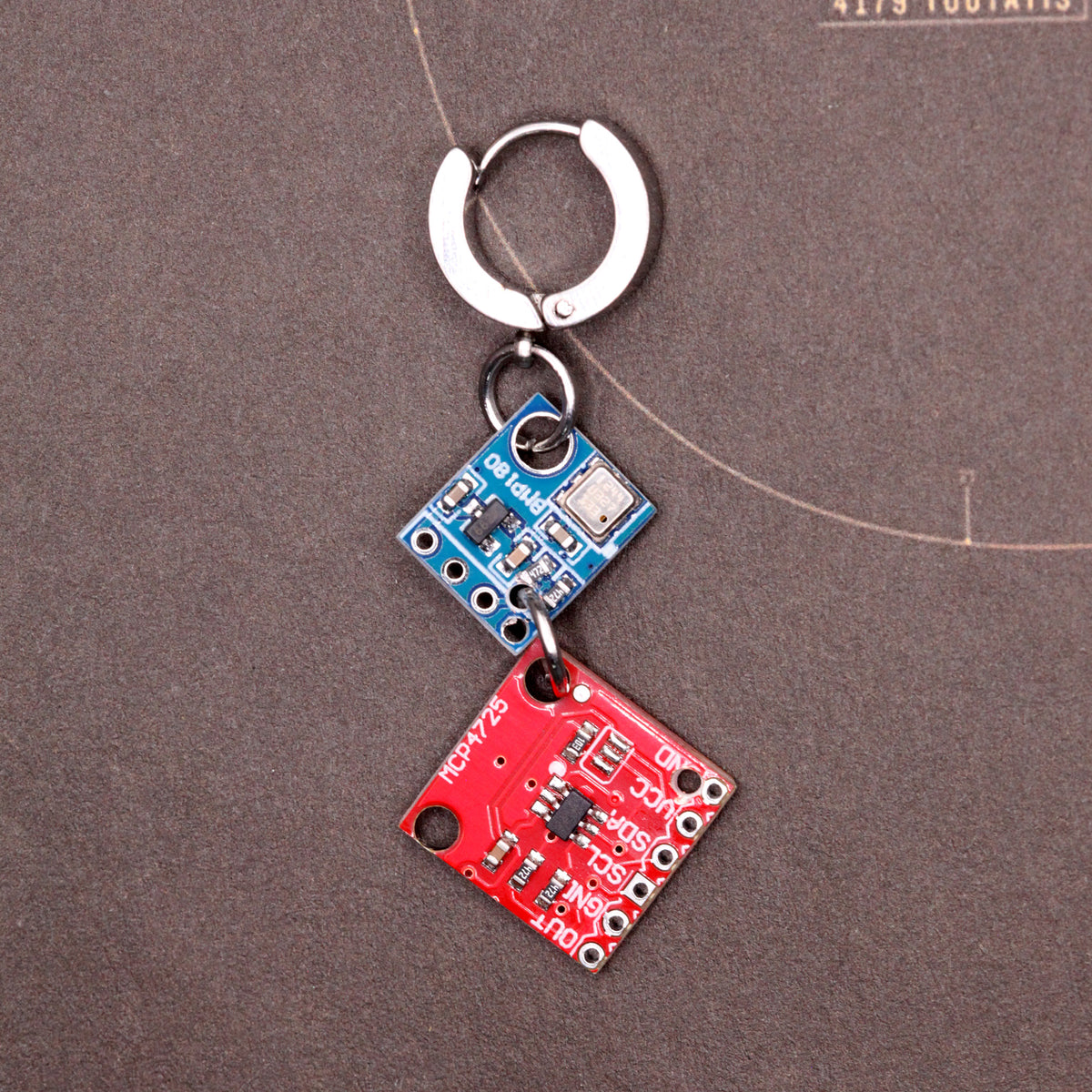 cyber earrings