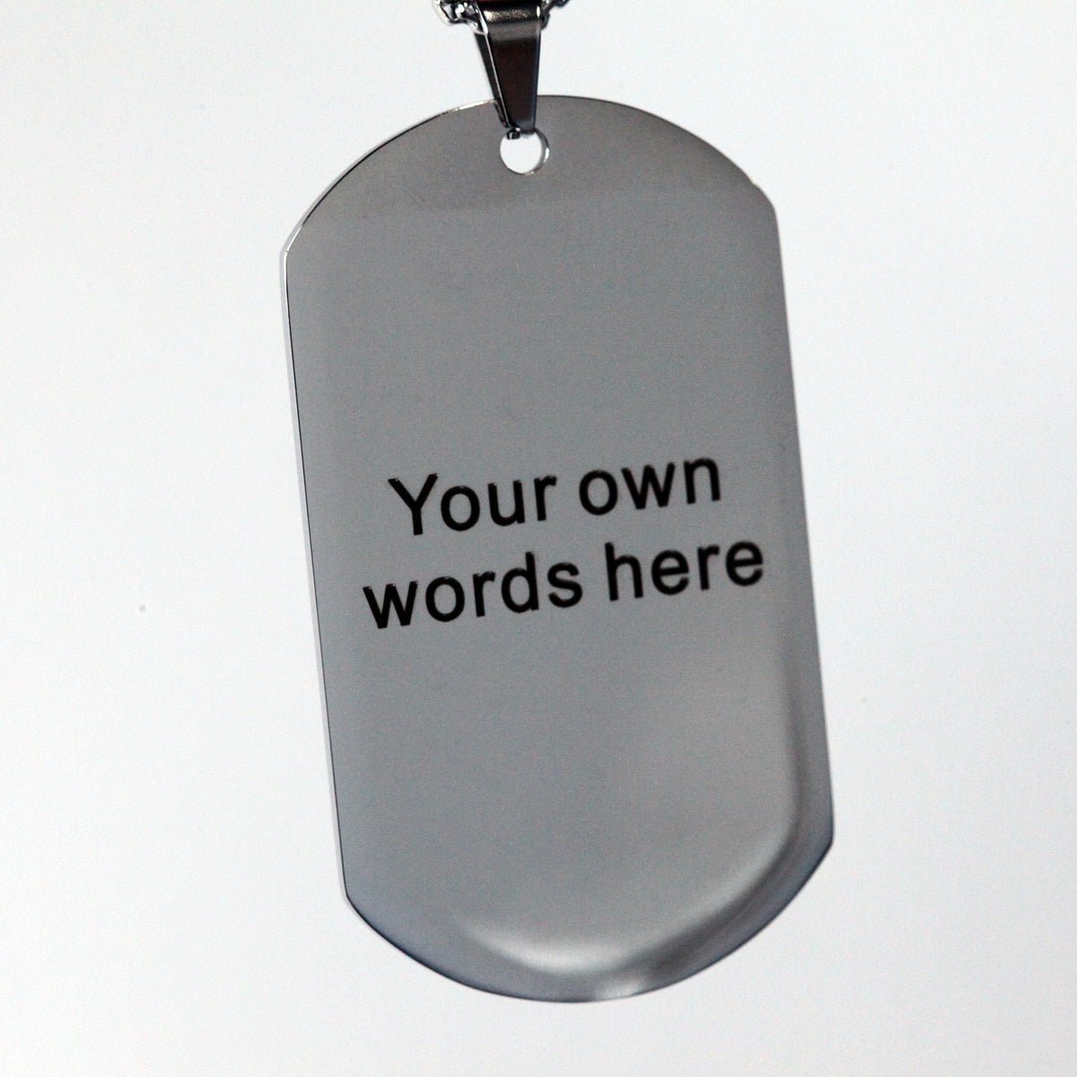 engraved necklace