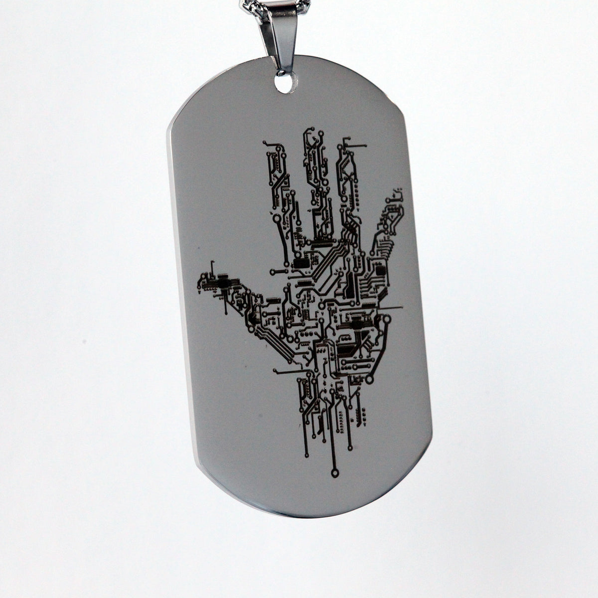 palm hand necklace