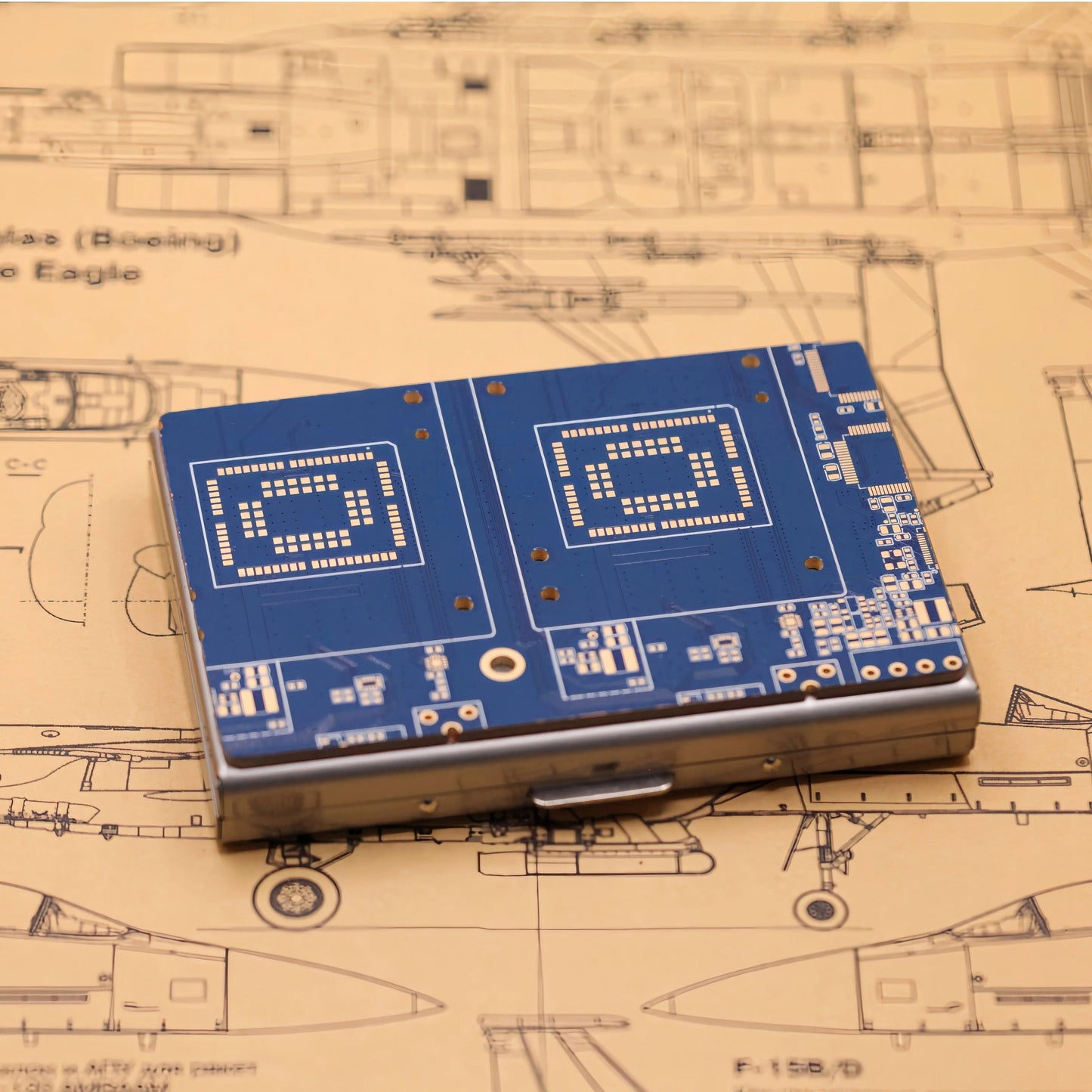 recycled circuit board wallet